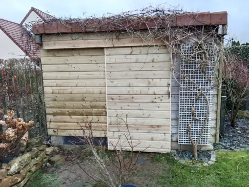 Rénovation d'un abri de jardin à Brunembert, Desvres, ETS SEVIN