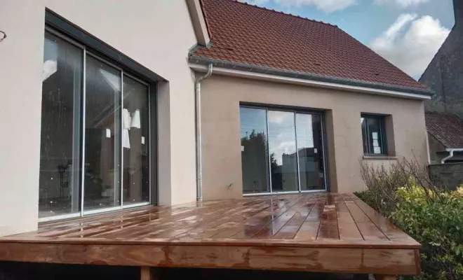 Création de terrasses en bois, Desvres, ETS SEVIN